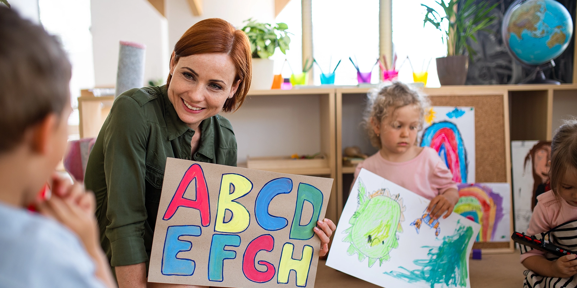 Materiais de apoio para cuidados infantis específicos