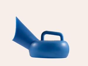 Urinol Feminino de Plástico Azul BIORT
